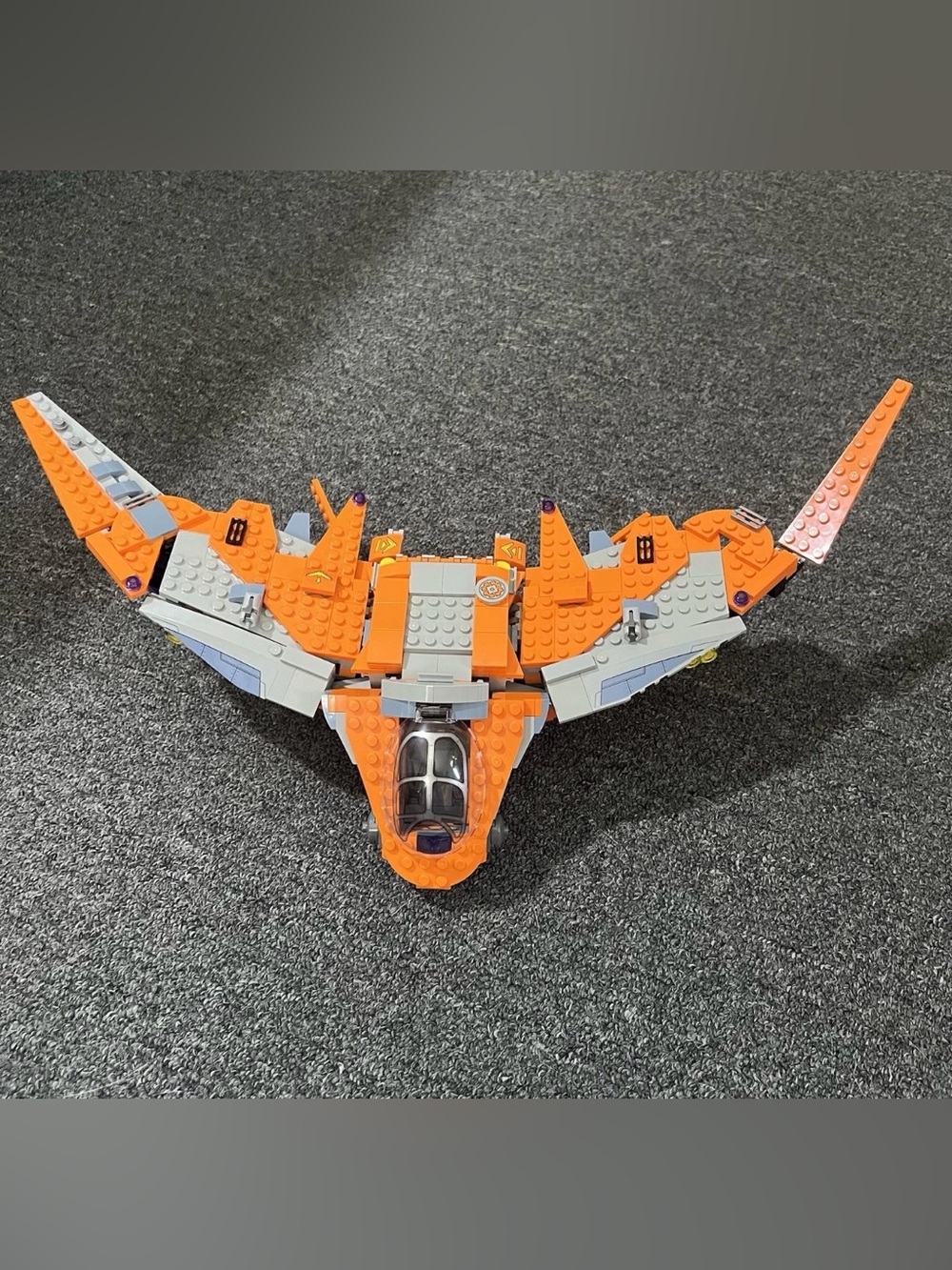 LEGO 76107 Marvel Avengers Thanos Ultimate Battle,  Guardian's Ship Incomplete